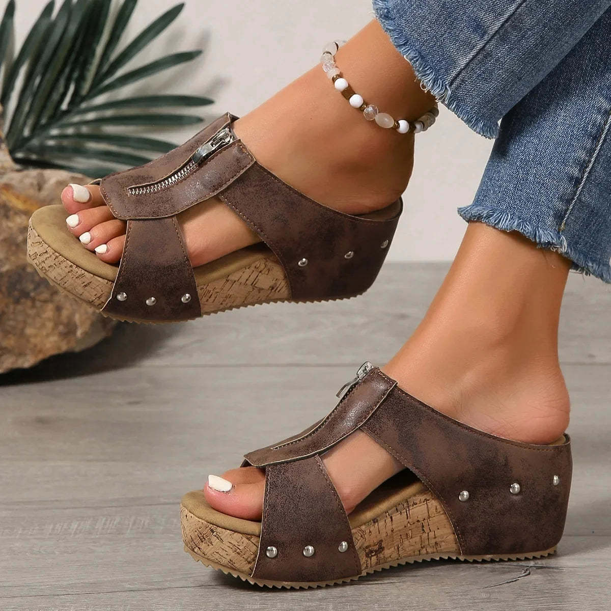 Orthopedic Wedge Sandals