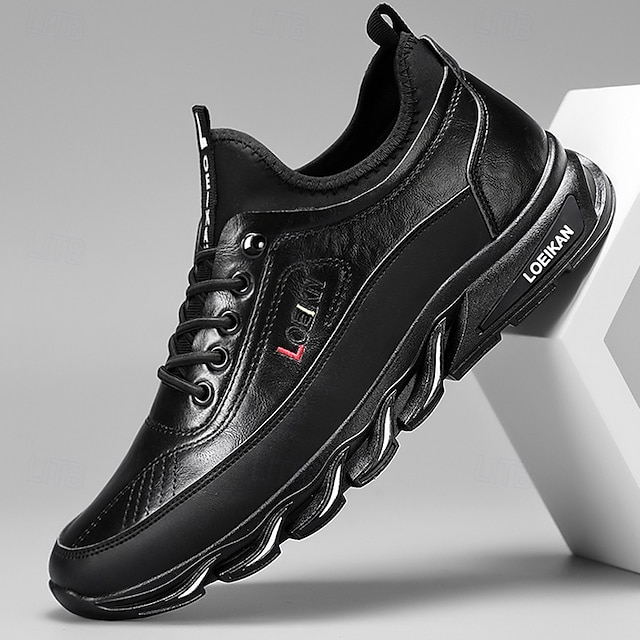 🔥On This Week Sale 70% OFF🔥Men's Casual Sneakers with Lace-Up Design – Comfortable Non-Slip Walking Shoes for Daily Outdoor Activities