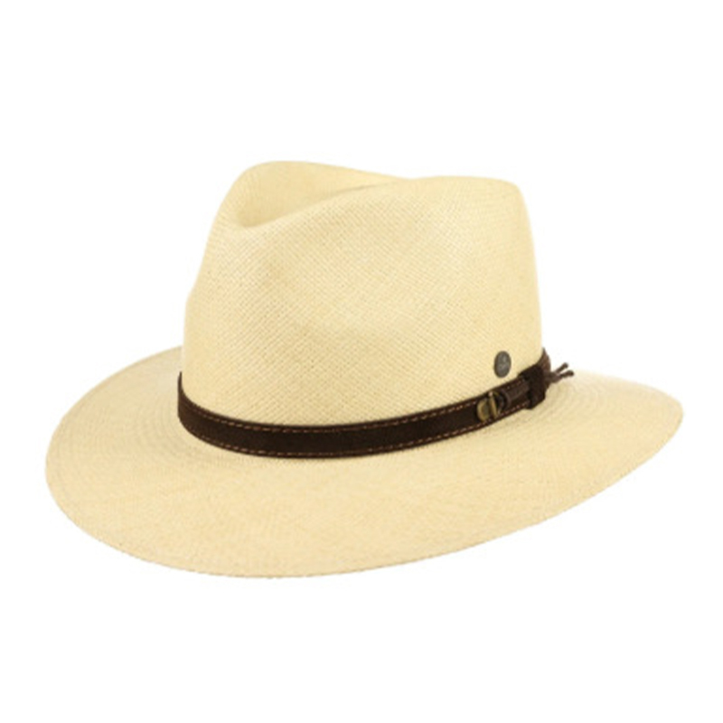 Can be rolls up for packing | Ecuador Straw Panama Hat