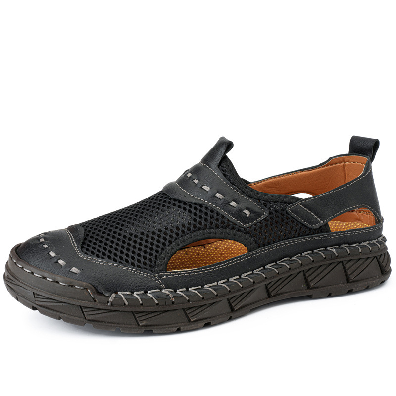 ⏰Promotion - 50% OFF🔥 Men's Hand-Stitched Outdoor Casual Beach Sandals