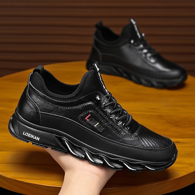 🔥On This Week Sale 70% OFF🔥Men's Casual Sneakers with Lace-Up Design – Comfortable Non-Slip Walking Shoes for Daily Outdoor Activities