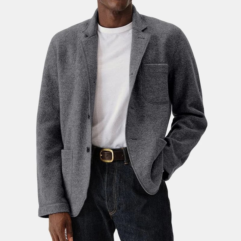 🔥Men's Solid-Color Tailored Jacket