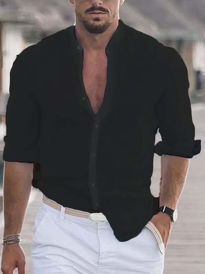 Casual linen shirt for men