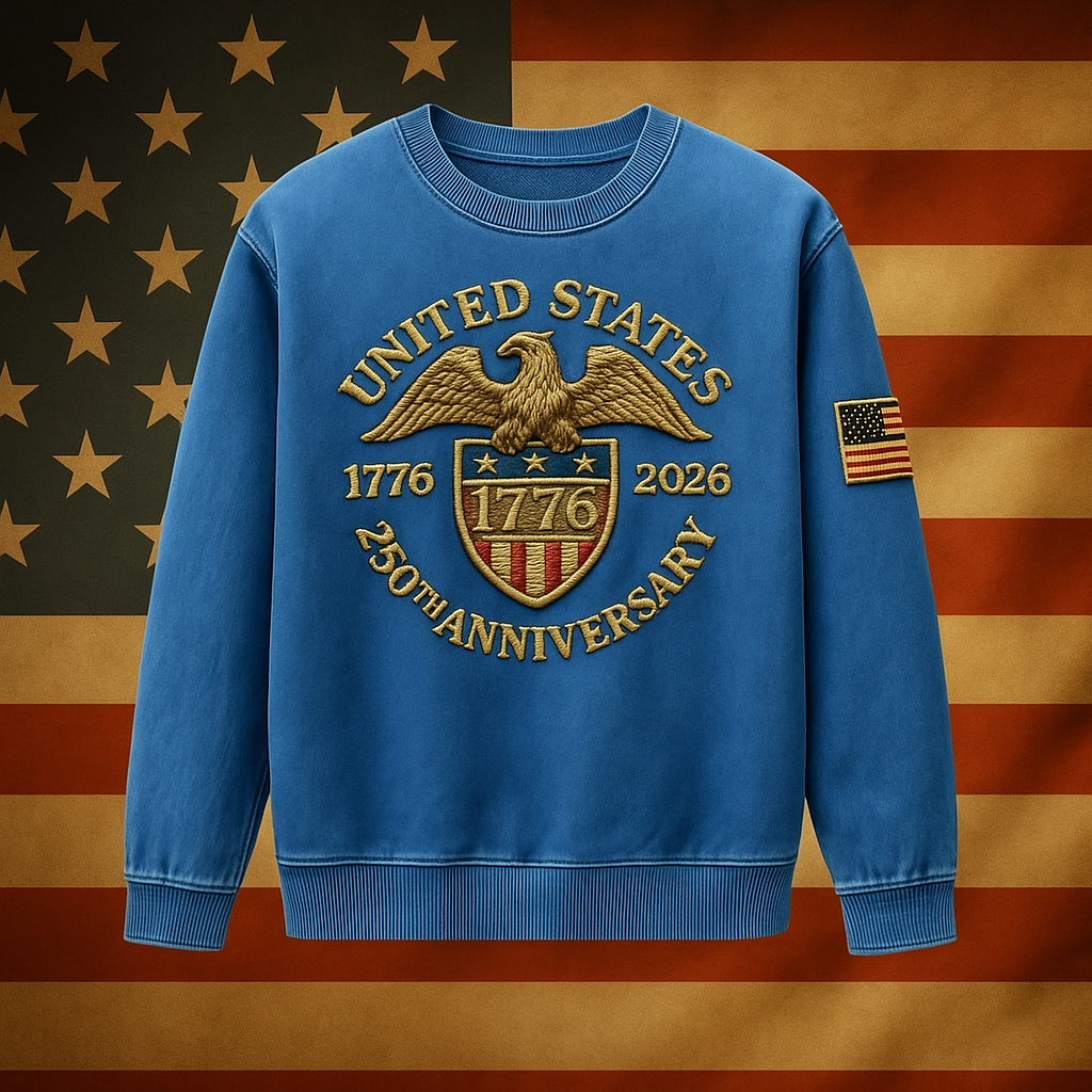 🦅🇺🇸 United States 250th Anniversary Commemorative Sweatshirt