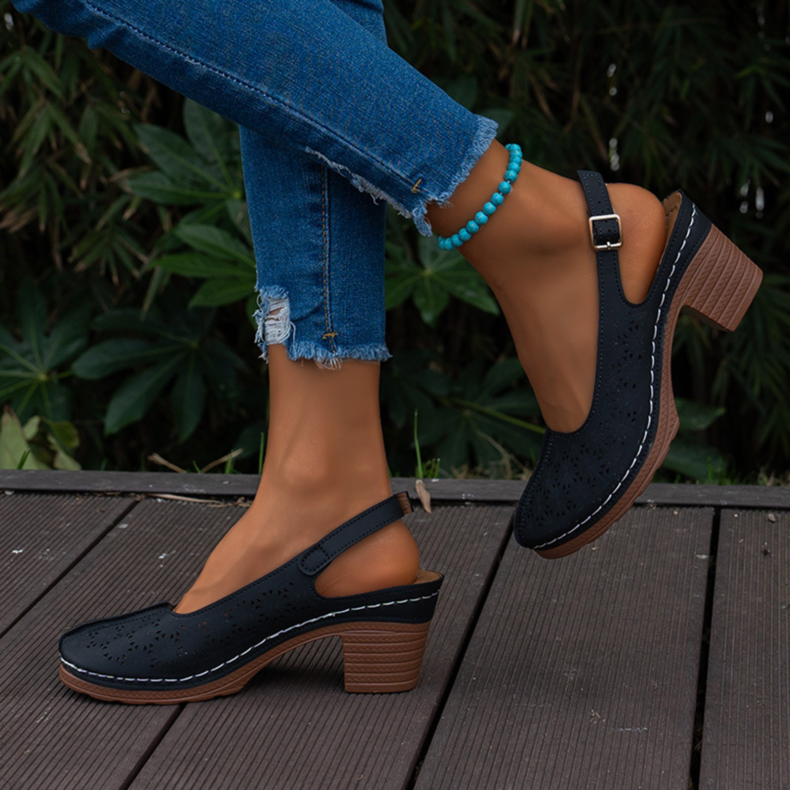 🎁 Last Day Special: 70% OFF 🎁 Women's Closed-Toe Wedge Orthopedic Sandals — The Ultimate Choice for Comfort