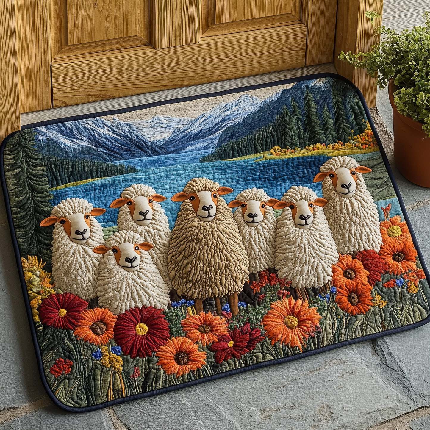 Sheep Heaven Doormat GFTOHD11067