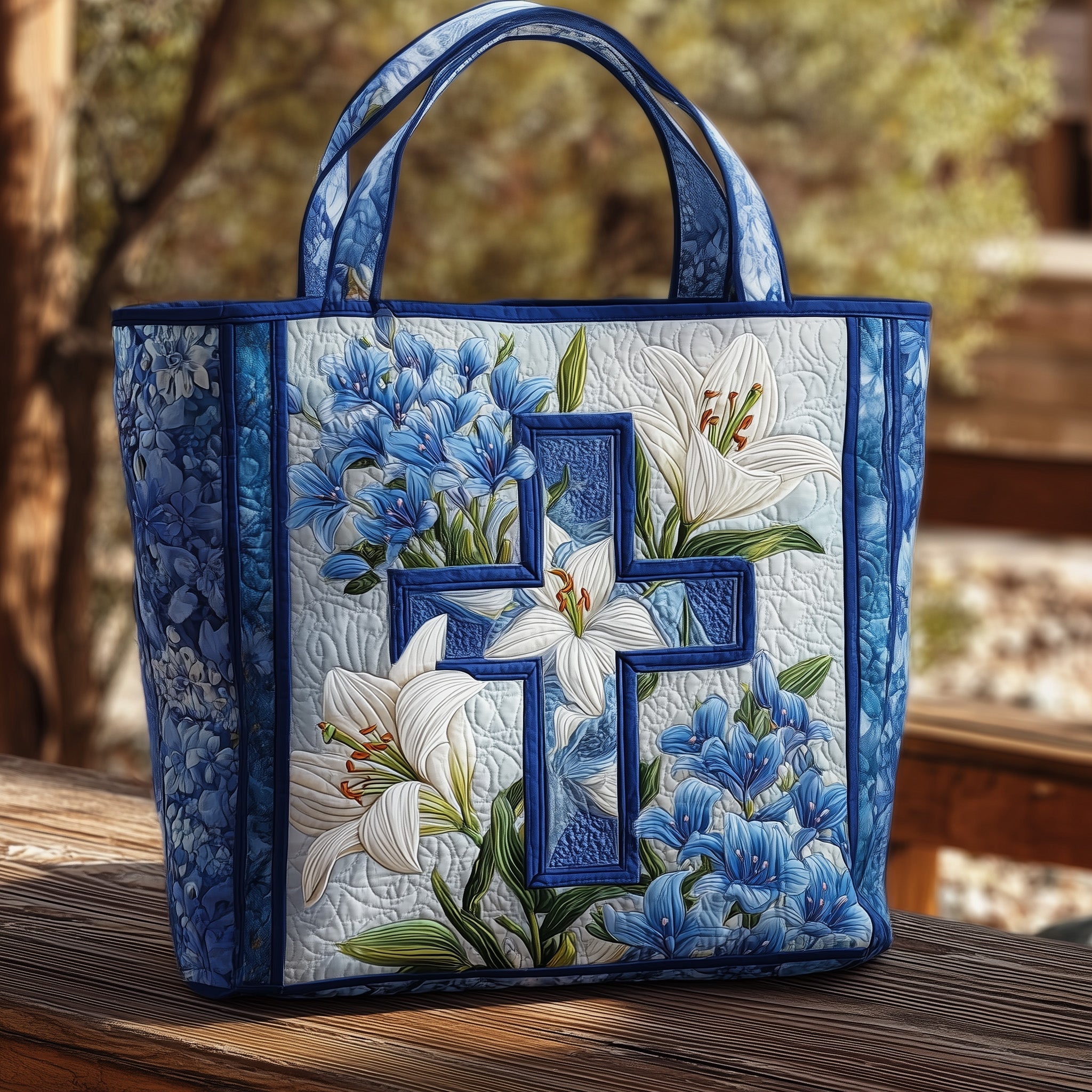 Christian Quilted Tote Bag GFTOMA2553