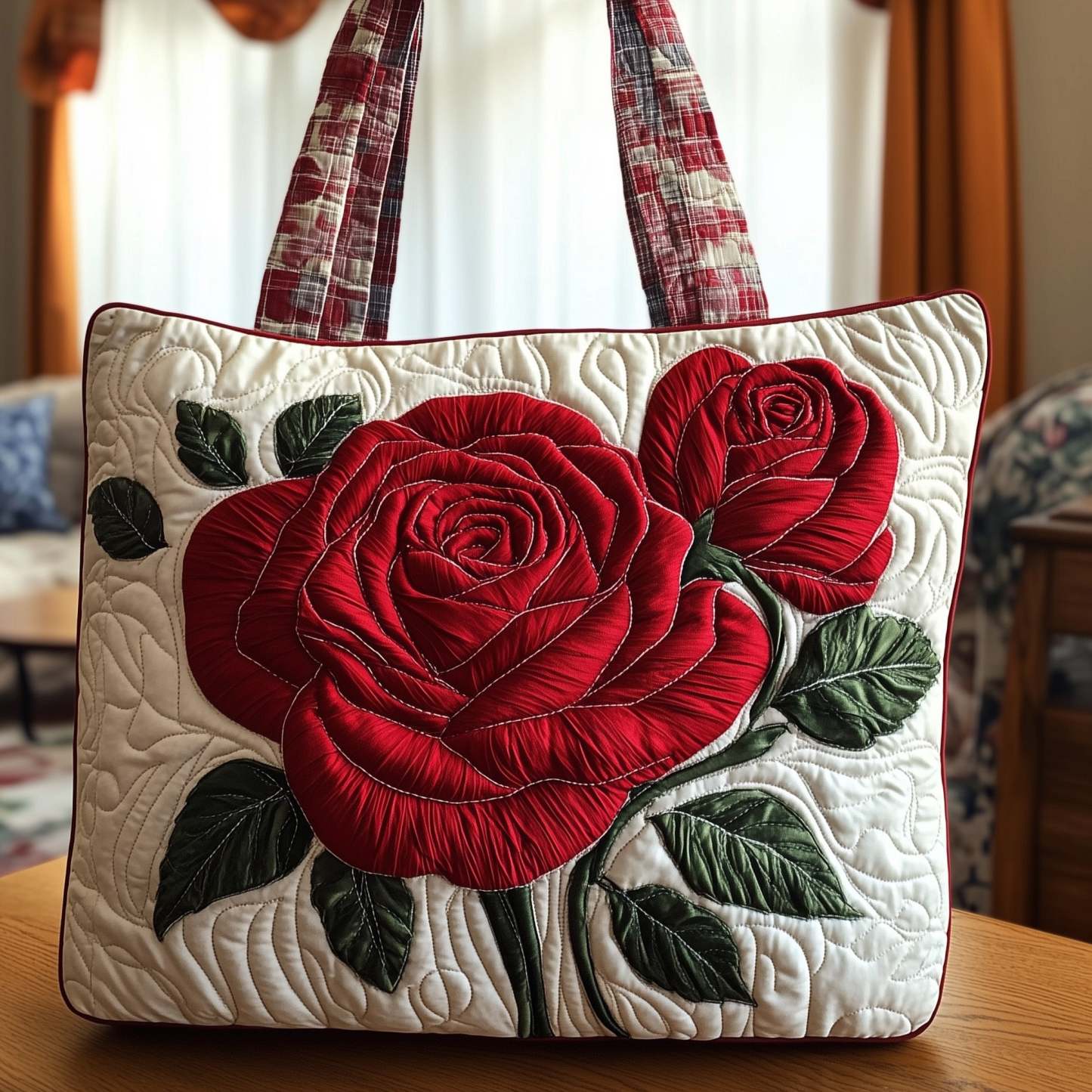 Rose Quilted Tote Bag GFTONT977