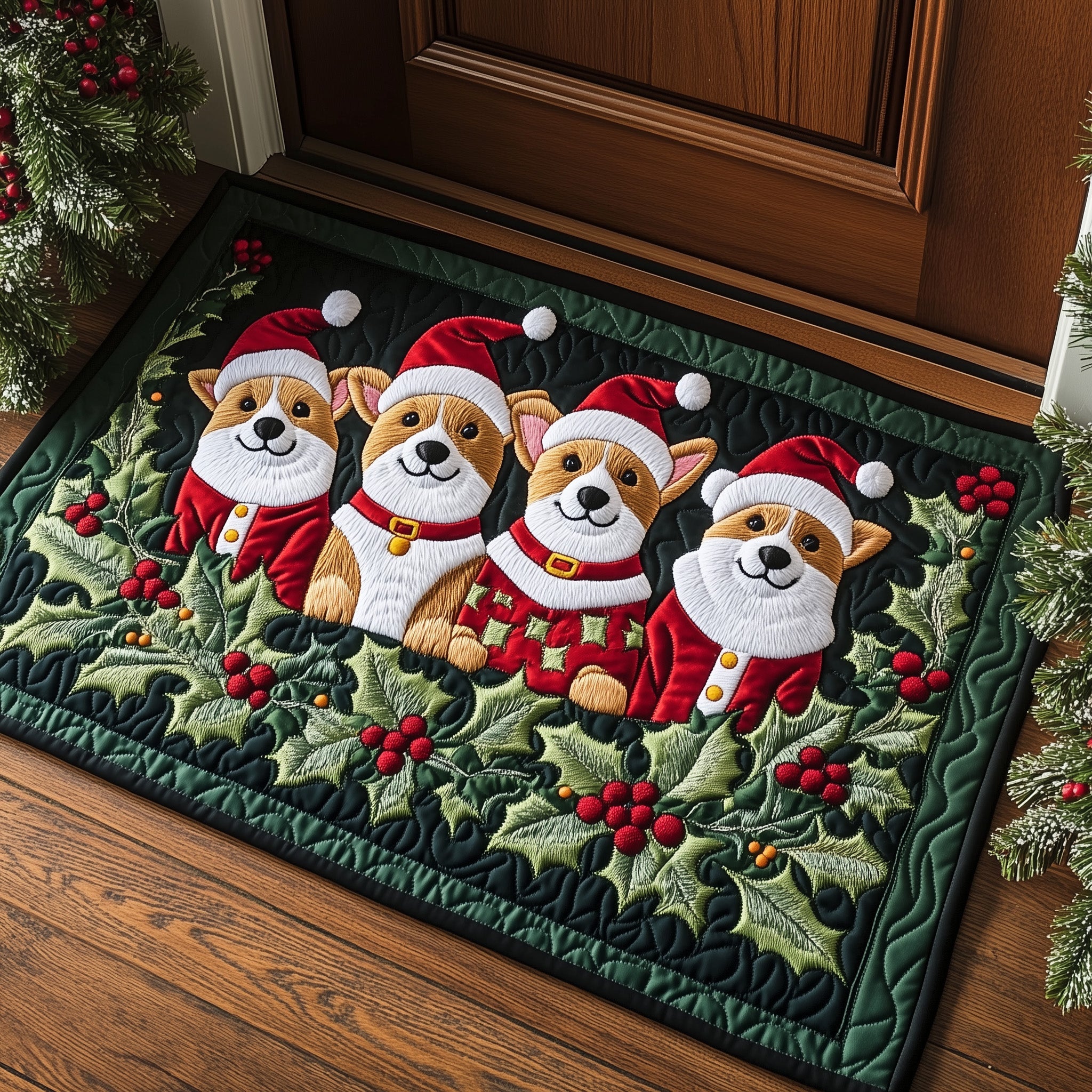 Corgi Charm Doormat GFTOTP13380