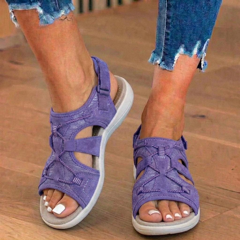 Orthopedic Sport Mesh Sandals - Multi-Strap Adjustable Design