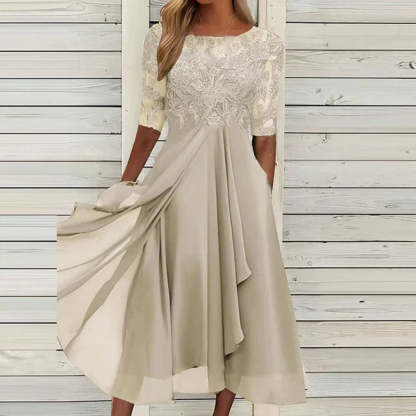 Dark blue party dress