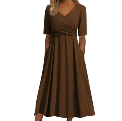 V-neck summer dress