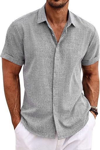 2025 New Men's Linen Classic Shirt