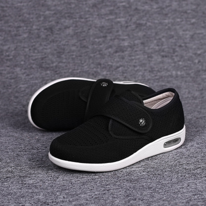 Soft and comfortable orthotic arch support width shoes for swollen feet,