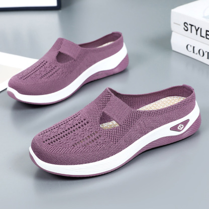 🔥Last Day Promotion 70% OFF🔥- Women's comfortable breathable knitted slippers