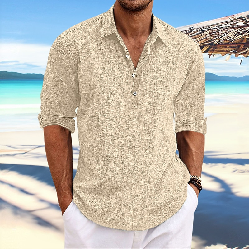 Men's Linen Classic Shirt