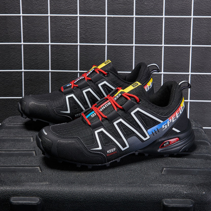 Oliyey breathable high traction sole outdoor activity hiking shoes