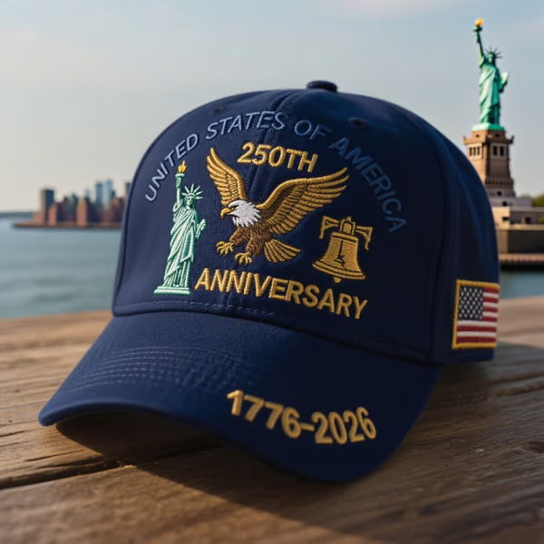 🔥Eagle & Liberty – United States 250th Anniversary Hat