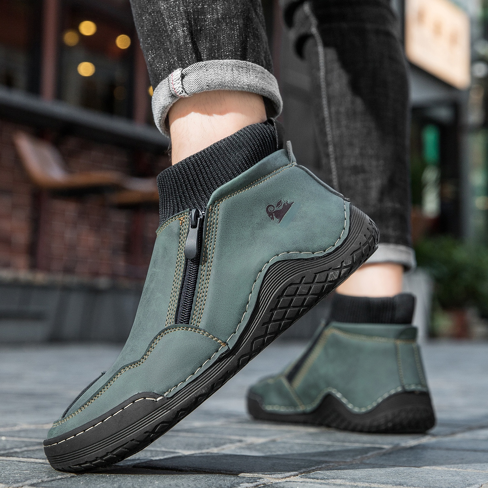 🔥On This Week Sale 70% OFF🔥Men's Casual Sneakers - Breathable Synthetic Upper, Non-Slip Rubber Sole, Comfortable Fabric Lining for Walking & Driving