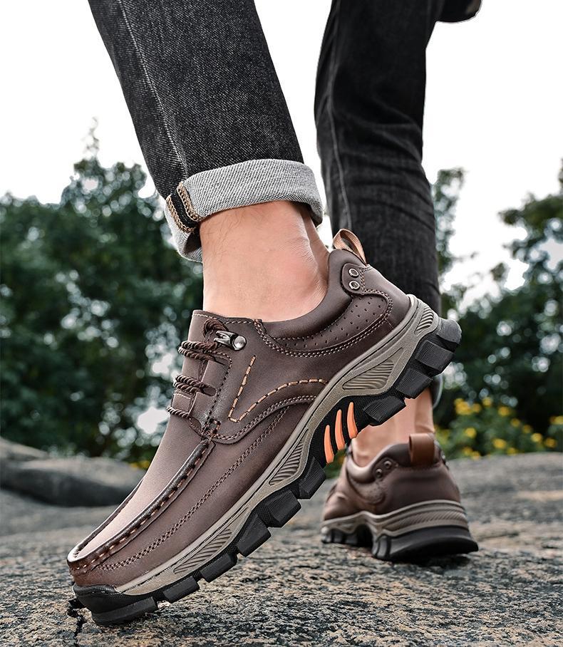 ⏰Promotion 60% OFF - 2025 New Men's Orthopedic Comfortable Breathable Genuine Leather Slip-On Loafers