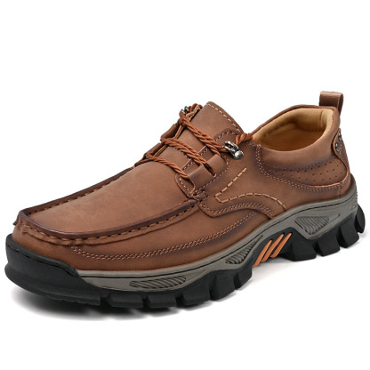 ⏰Promotion 60% OFF - 2025 New Men's Orthopedic Comfortable Breathable Genuine Leather Slip-On Loafers