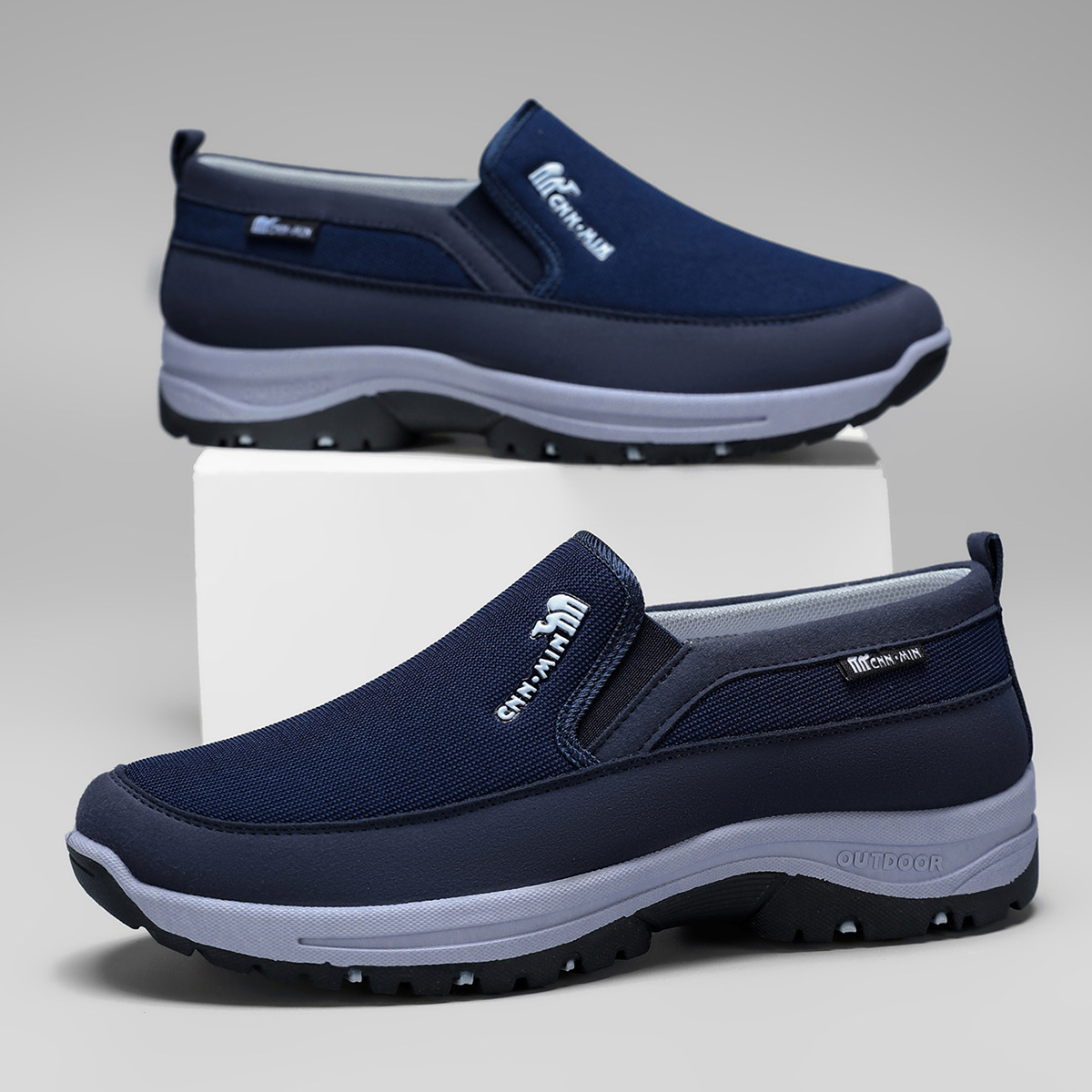 🔥LAST DAY 60% OFF🔥Men's Arch Support & Breathable and Light & Non-Slip Shoes - Proven Plantar Fasciitis, Foot and Heel Pain Relief.
