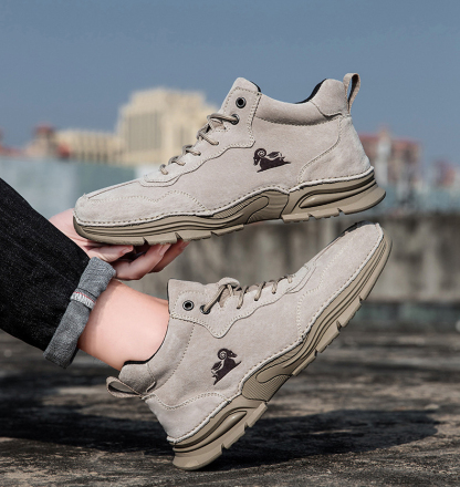 Last day 70% off 🔥⏱️Men's genuine non-slip calfskin hiking shoes