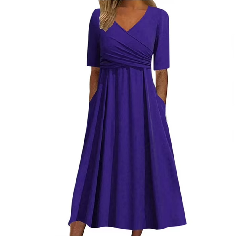 V-neck summer dress