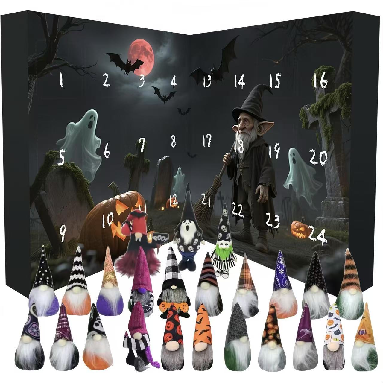 Spooky Handmade Gnomes Countdown Calendar 2025-Early Access