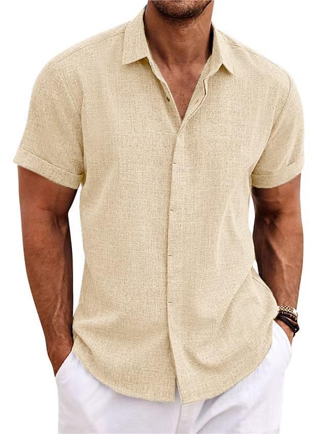 2025 New Men's Linen Classic Shirt