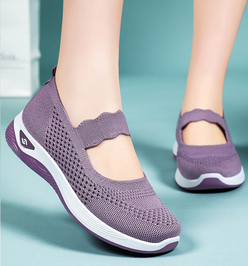 🔥Last Day Promotion 70% OFF🔥- 2025 Women's comfortable breathable knitted sneakers