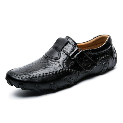 Genuine Leather Men's orthopedic Loafers
