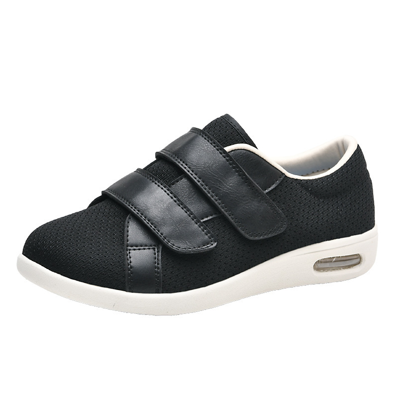 Oliyey Wide comfort adjustable straps lightweight non-slip orthopedic walking shoe