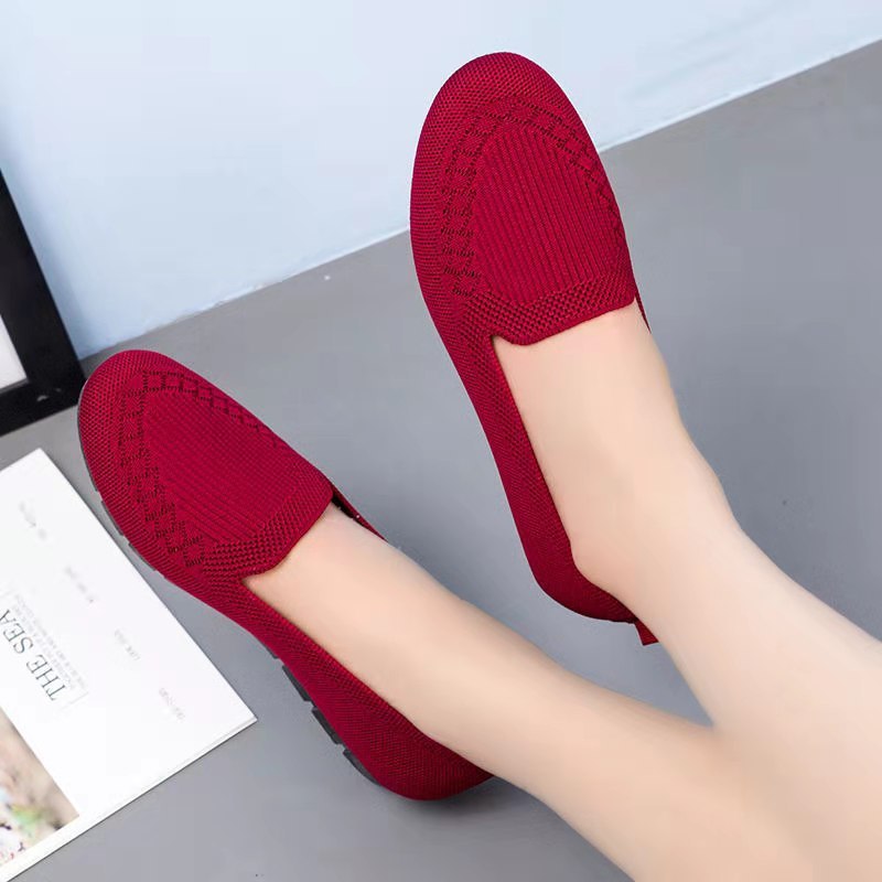 Women Comfortable Arch Support Non-Slip Flat Shoes