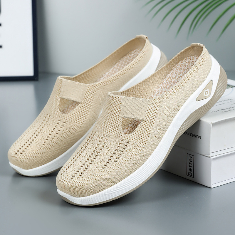 🔥Last Day Promotion 70% OFF🔥- Women's comfortable breathable knitted slippers