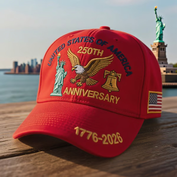 🔥Eagle & Liberty – United States 250th Anniversary Hat