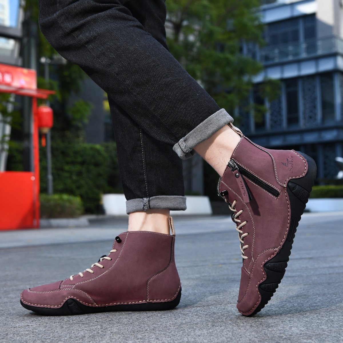 ⏰Last Day 70% OFF🔥Men's Barefoot Ergonomic Waterproof Orthopedic Shoes