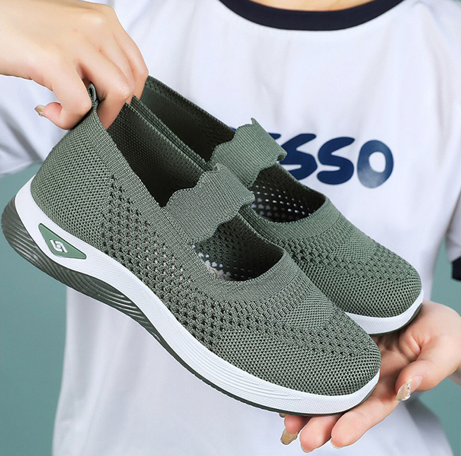 🔥Last Day Promotion 70% OFF🔥- 2025 Women's comfortable breathable knitted sneakers