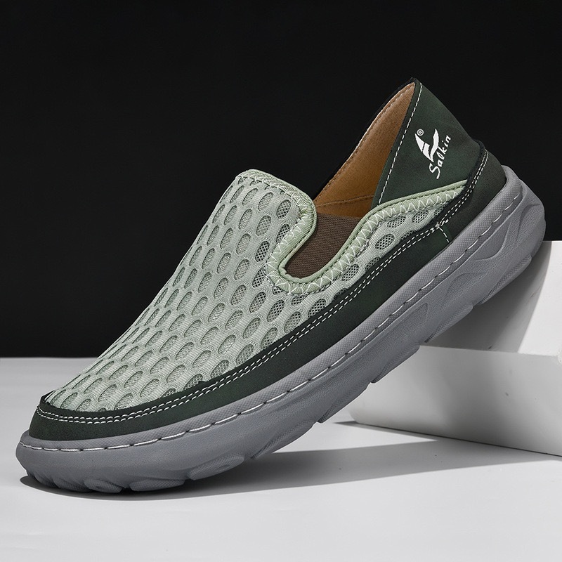 (⏰LAST DAY - 60% OFF🛒)Men’s Orthopedic Walking Shoes – Memory Foam, Arch Support, Comfortable & Lightweight Sneakers