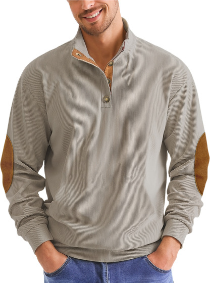 Today's 50% off men's outdoor casual stand-up collar sweatshirts
