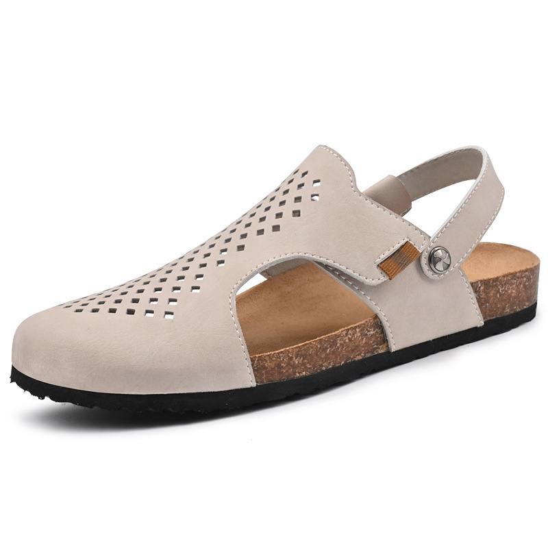 Men's leather Orthopedic sandals