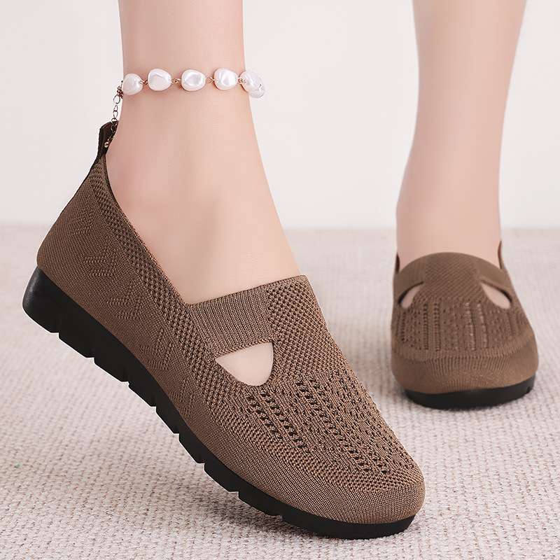 Women Comfortable Arch Support Non-Slip Flat Shoes