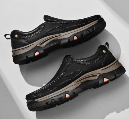 Promotion 60% OFF - 2025 Men's Orthopedic Comfortable Casual Genuine Leather Slip On Loafers