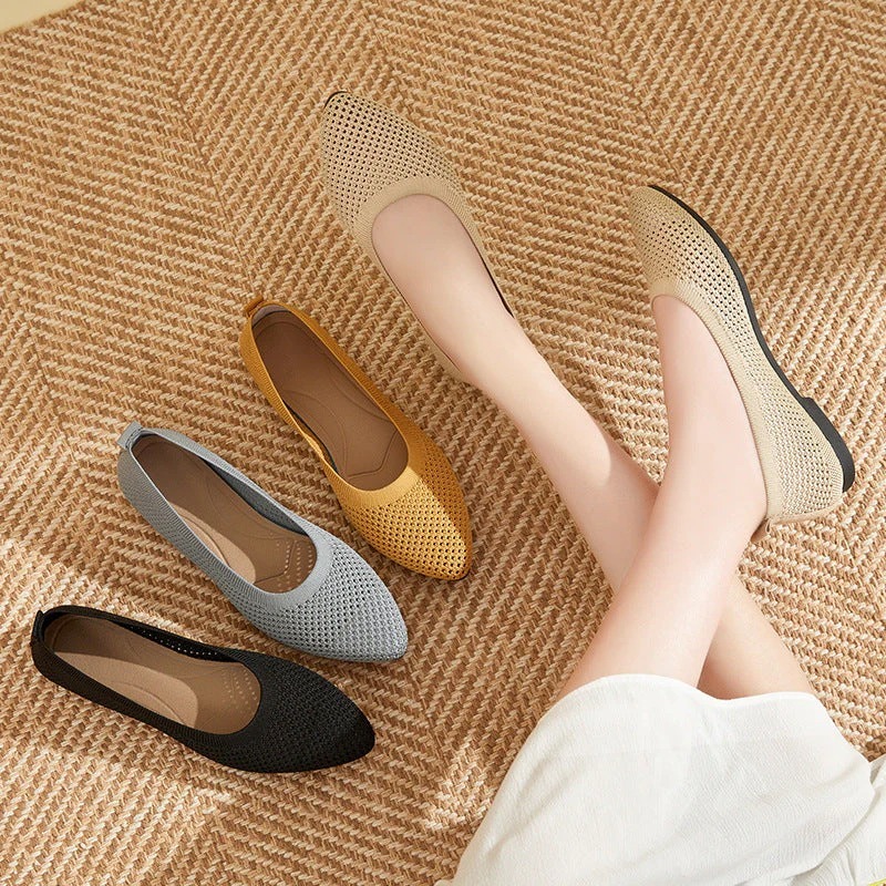 Comfortable Arch Support Non-Slip Flat Shoes