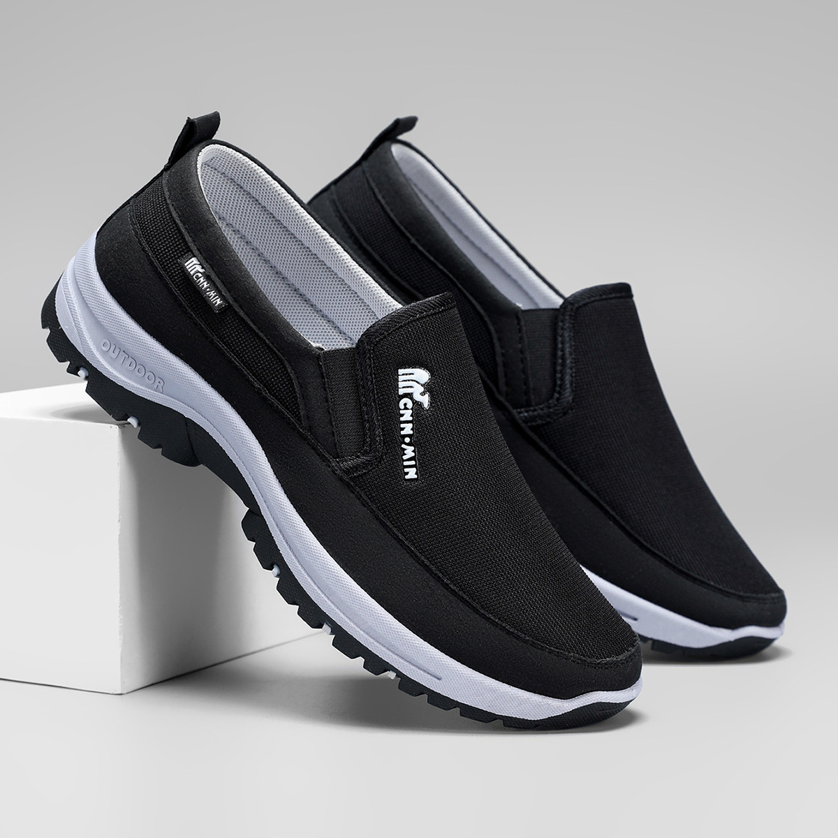 🔥LAST DAY 60% OFF🔥Men's Arch Support & Breathable and Light & Non-Slip Shoes - Proven Plantar Fasciitis, Foot and Heel Pain Relief.