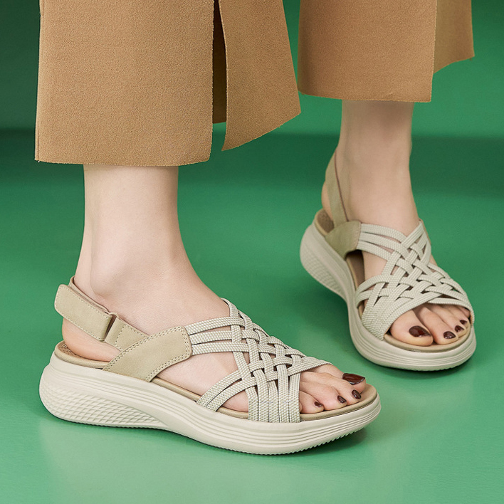 🔥LAST DAY 70% OFF🔥2025 New Women's Wedge Orthopedic Sandals | Fit For Your Feet