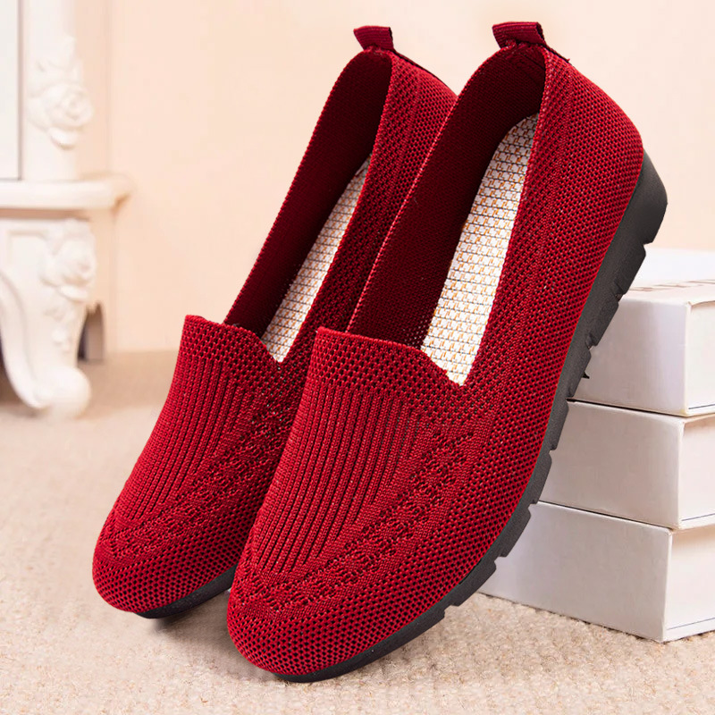 Women Comfortable Arch Support Non-Slip Flat Shoes