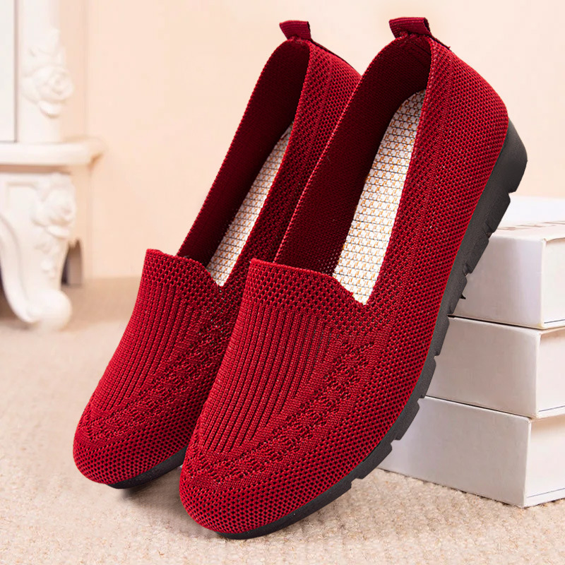 Women Comfortable Arch Support Non-Slip Flat Shoes
