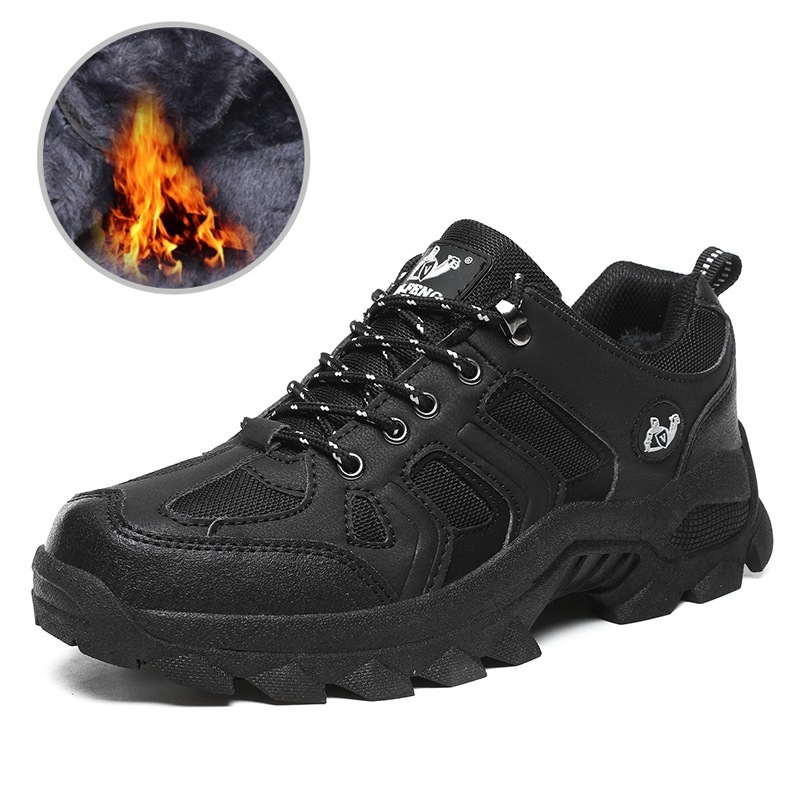 (Cleveland Clinic Recommended) Men's Genuine Leather Comfort Orthopedic Walking Shoes