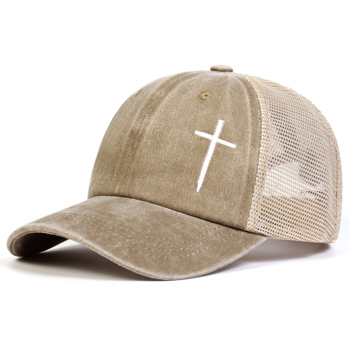 Ten-Stitch Embroidered Baseball Cap